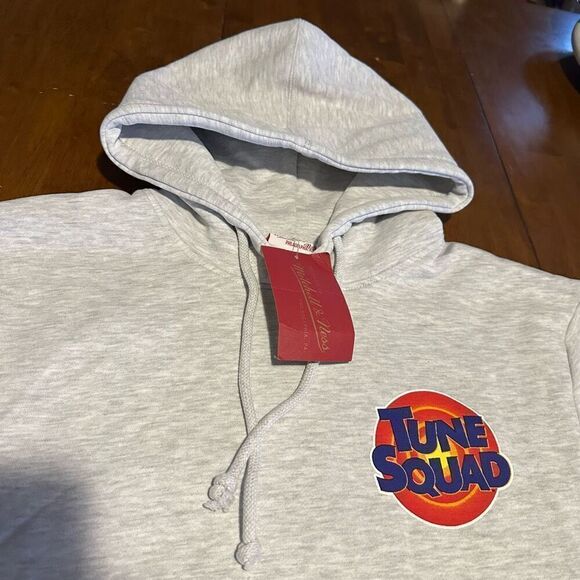 Mitchell & Ness X Space Jam A New Legacy Tune Squad Hoodie Gray Sweater Lola L - Picture 5 of 11